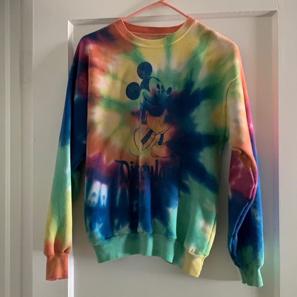 Disney Sweatshirt- Tie Dye